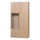 Build wandkast combinatie 108 cm eiken decor naturel