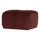 Mojo pouf velours marron châtain