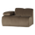 Mojo 1-seater element arm left velvet taupe
