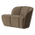 Mojo 2-places banc droite velours taupe