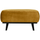 Statement hocker velvet honinggeel