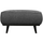 Statement hocker structure velvet mountain