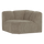 Mojo corner element straight rib fabric dark sand