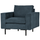 Arwin armchair steel blue