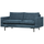Arwin 2.5-seater sofa in steel blue