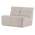 Cluster element 1-place bouclé sable beige