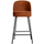 Vogue barstool 65 cm velvet rust