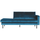Rodeo daybed right velvet blue