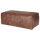 Rodeo puf 43x120x60 cm ecoleather cognac