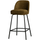 Vogue barstool 65 cm structure velvet brass