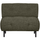 Lloyd fauteuil grof geweven groen melange