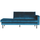 Rodeo daybed right velvet blue