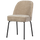 Vogue dining chair 3D chenille sand