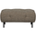Lloyd pouf tissu grosier mélangé brun foncé