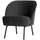 Vogue armchair velvet black