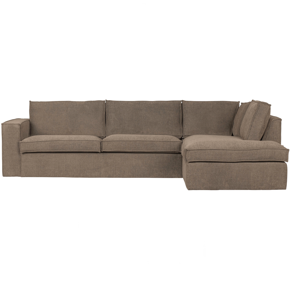 Freddie corner sofa right liver, front view