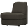Family 1-zits element ronde hoek links antraciet