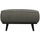 Statement pouf structure velvet frost