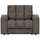 Second Date fauteuil structure velours mountain