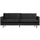 Rodeo classic 2,5-seater sofa velvet anthracite