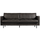Rodeo classic 2,5-seater sofa ecoleather black