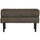 Rodeo hocker on legs ecoleather army