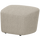 Lofty hocker bouclé naturel