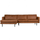 Rodeo chaise longue links ecoleer cognac