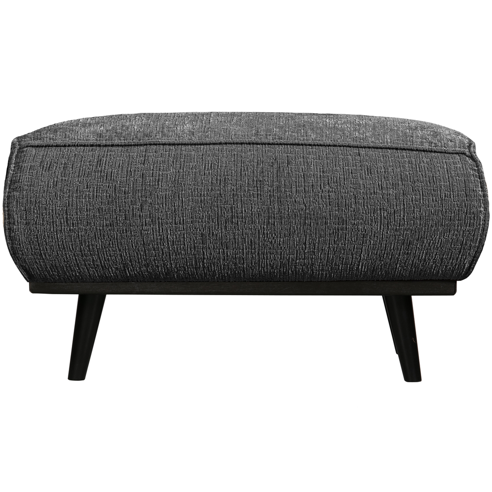 Statement hocker structure velvet mountain, front view