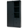 Slide barn armoire brut de sciage pin noir