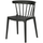 Bliss garden chair with bars plastic black