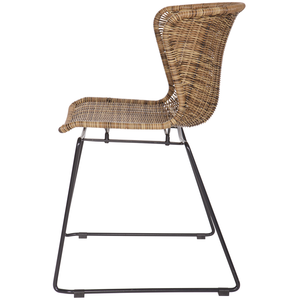 Set v 2 - Wings garden chair natural, left side