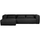 Bean corner sofa incl. cushions dark grey melange