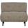 Lloyd fauteuil grof geweven bruin melange