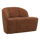 Mojo banc 2 places gauche laineux brun rouille