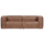 Bean canapé 3,5-places eco cuir cognac