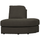 Family 1-place element angle rond droit tissu anthracite