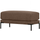 Couple pouf 50 cm marron chocolat