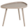Mae side table organic wood sand