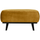 Statement pouf velvet jaune miel