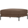 Couple pouf 100 cm chocolate brown