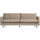 Rodeo classic 2,5-seater sofa velvet khaki