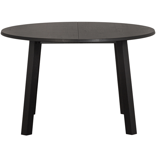 Lange jan ø extendable dining table oak blacknight, front view