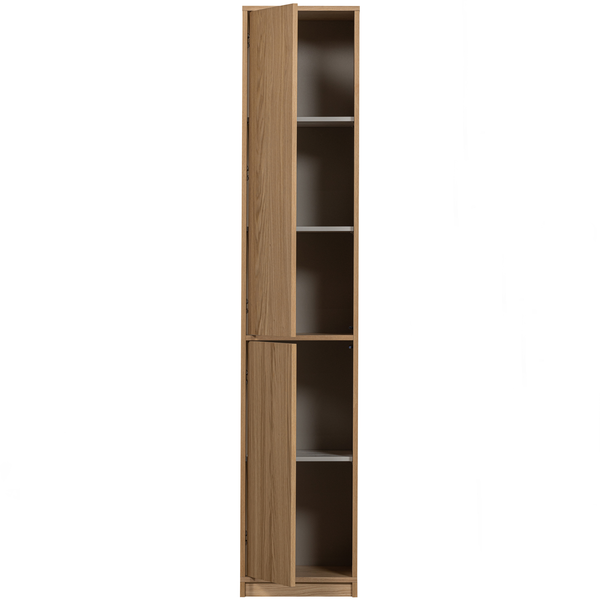 Modulair haut-de-casse 40 cm chêne naturel mat, vue de face