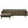 Rodeo chaise longue a gauche structure velvet bonsaï