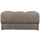 Second Date hocker rib fabric mud