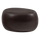 Pebble bijzettafel 31x65x49 cm betonlook donkerbruin