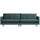 Rodeo classic 3-seater sofa velvet teal