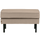Rodeo tabouret sur jambes velvet kaki