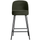 Vogue barstool 65 cm velvet dark green